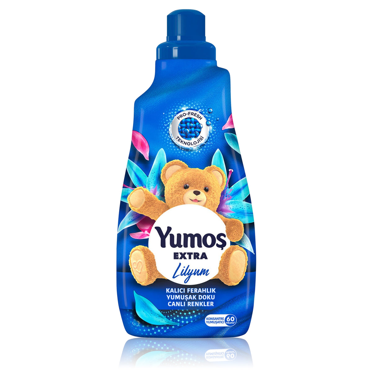 Fabric Rinsing Liquid Softening Concentrate Yumos Extra Lily 1,44 L
