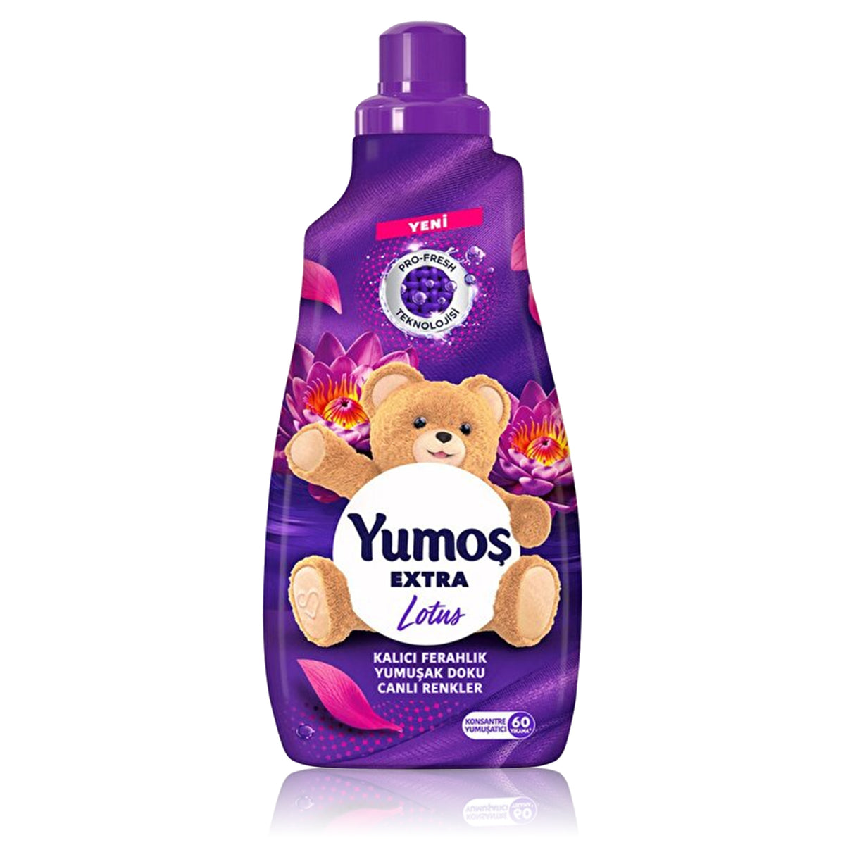 Fabric Rinsing Liquid Softening Concentrate Yumos Extra Lotos 1,44 L