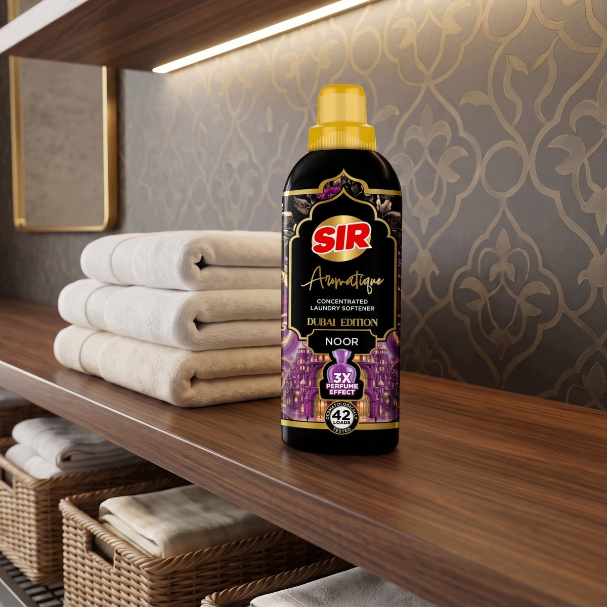 Fabric Rinsing Liquid Universal SIR Turkish Softening 750ml DUBAI Packaging status original