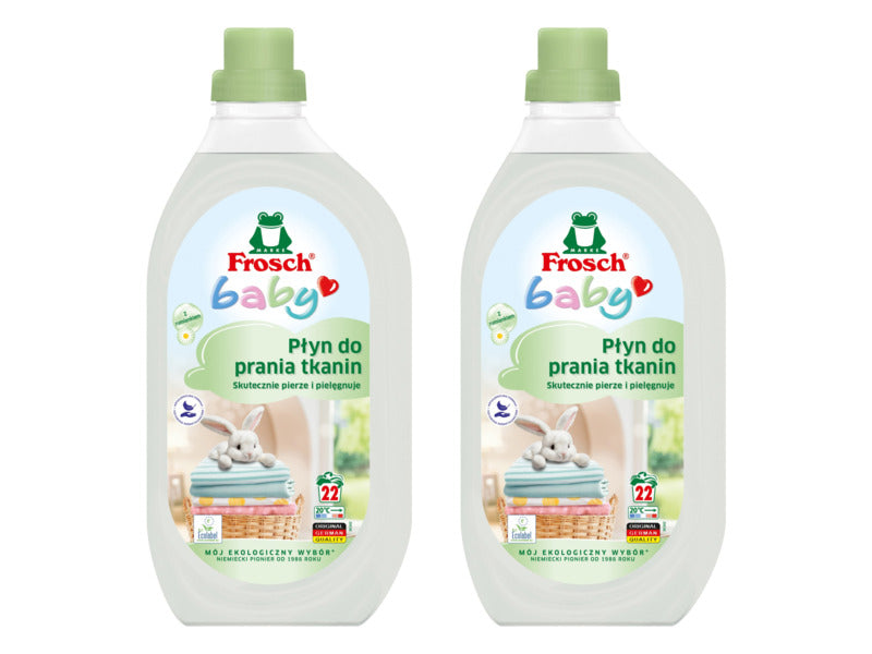 Fabric Washing Liquid FROSCH Baby Universal 2 x 1550 ml