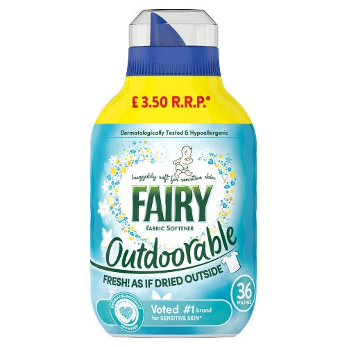 Fabric softener Fairy Outdoorable 504ml 36 washes