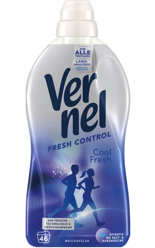 Fabric softener Vernel Fresh Control Cool Fresh 1,012 l 46p with DE