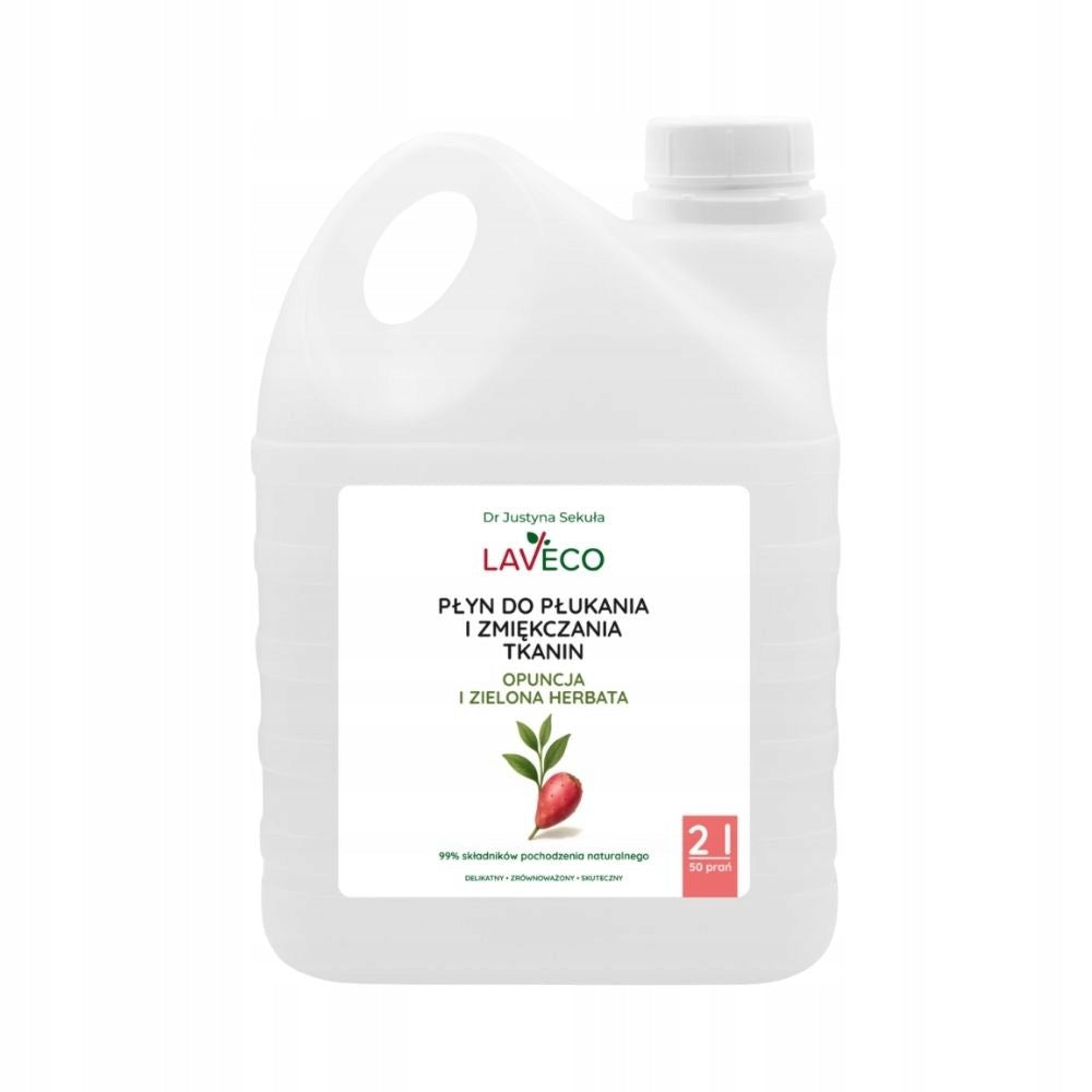 Fabric softener and softener - Opuntia Green tea Laveco 2