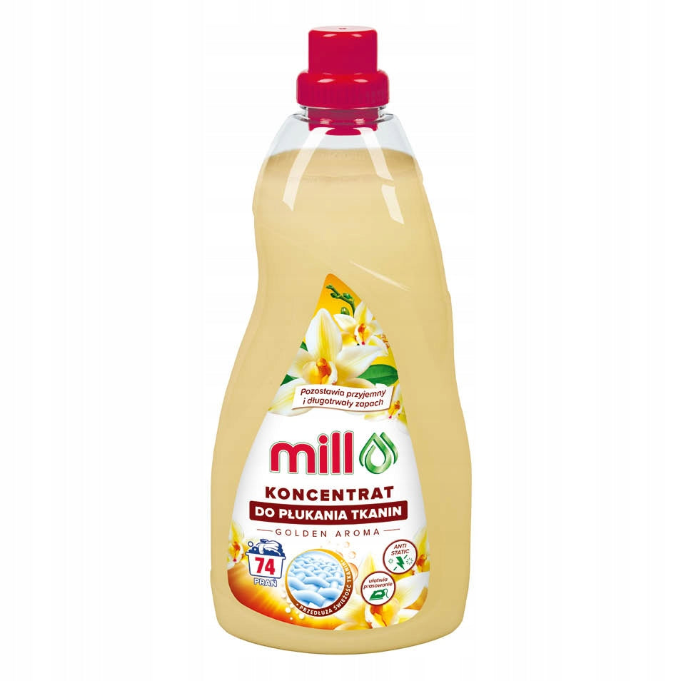 Fabric softener concentrate - GOLDEN AROMA 2l - Mill Clean