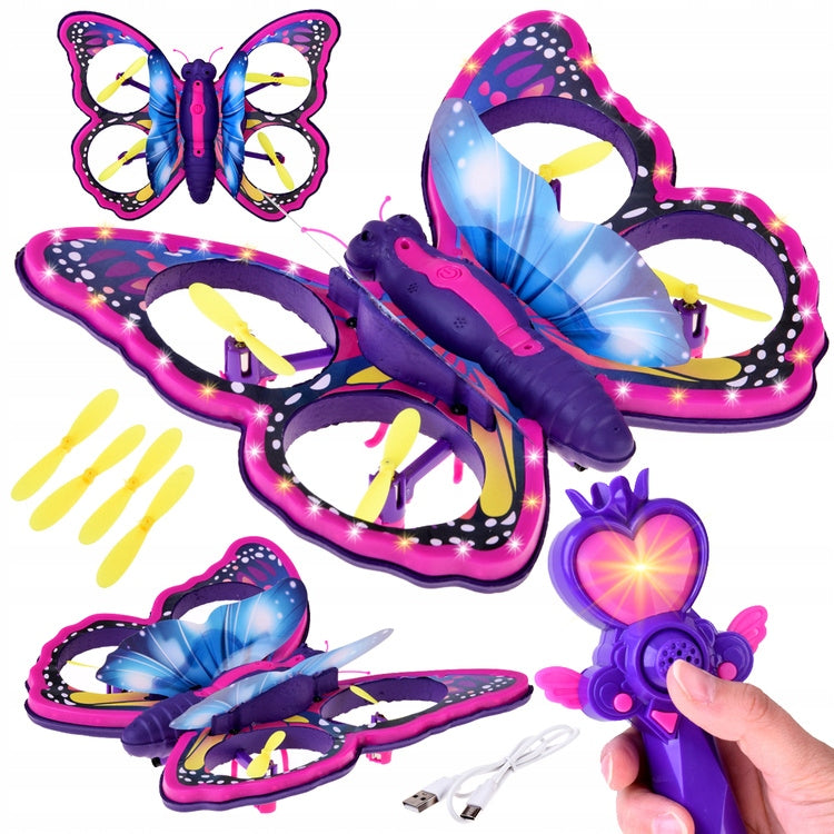 Fabulously colorful Butterfly Drone controlled by Wand 5905258541235