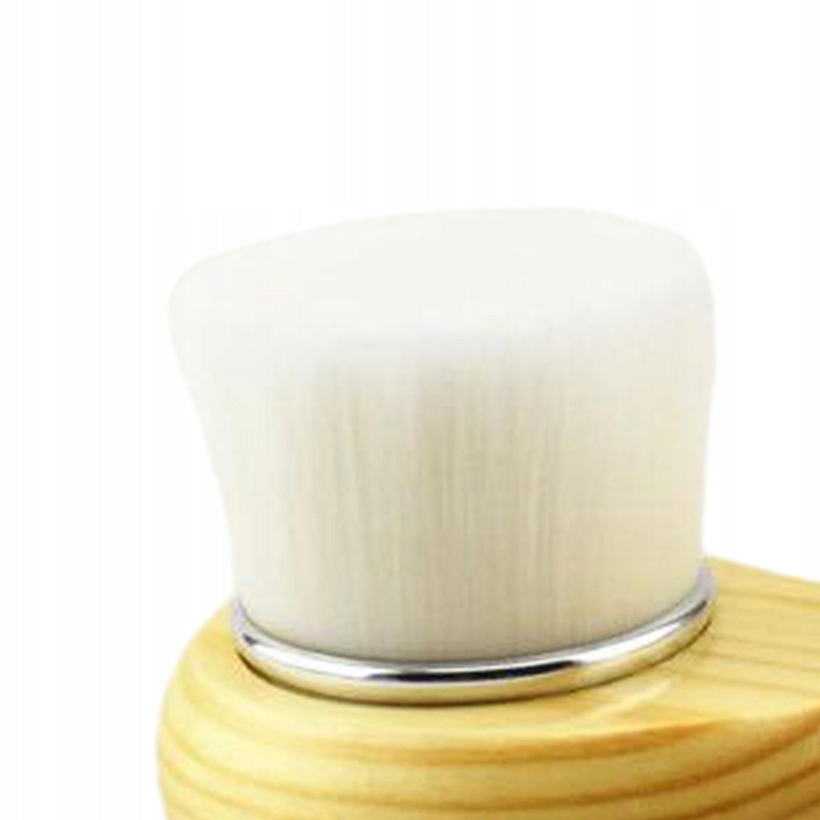 Face Cleaning Brush Wood Handle Face Wash Brush for Applying Style A Medical device type accessories for a medical device or a product without an intended medical purpose