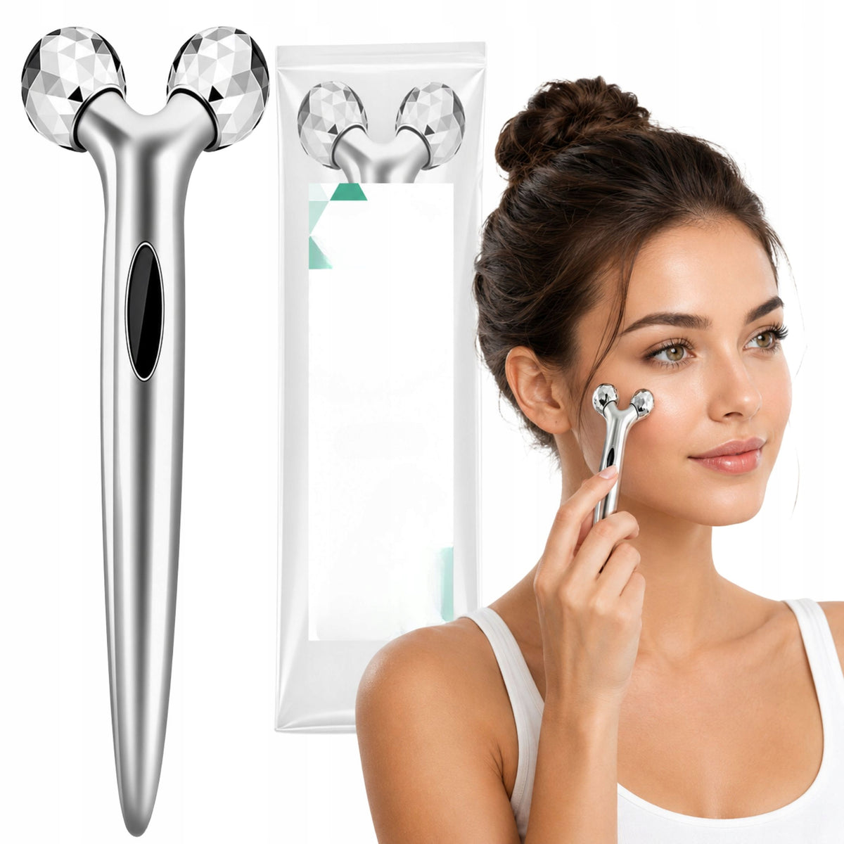 Face Lifting Massager 3D Roller Under Eyes Neck Chin