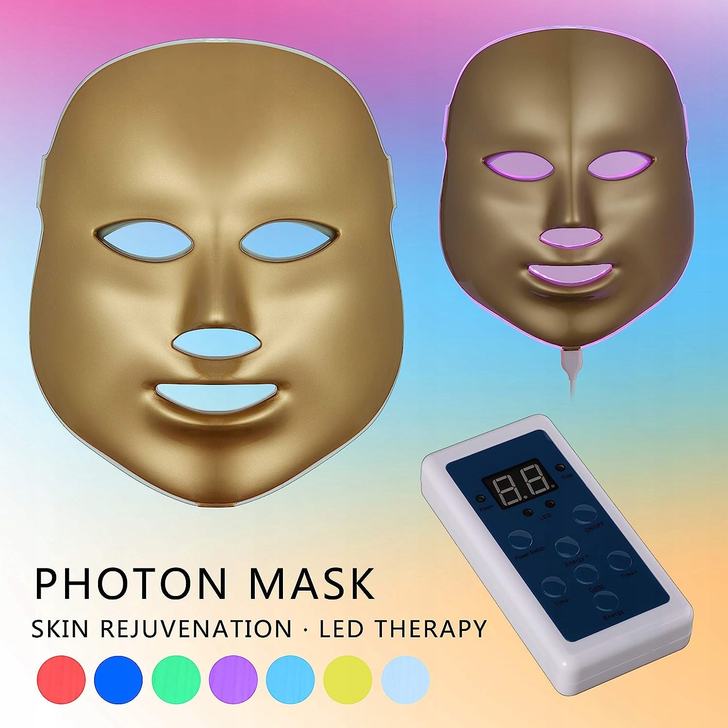 Face Mask LED Photon Therapy BOWKA Overlay Brand no brand
