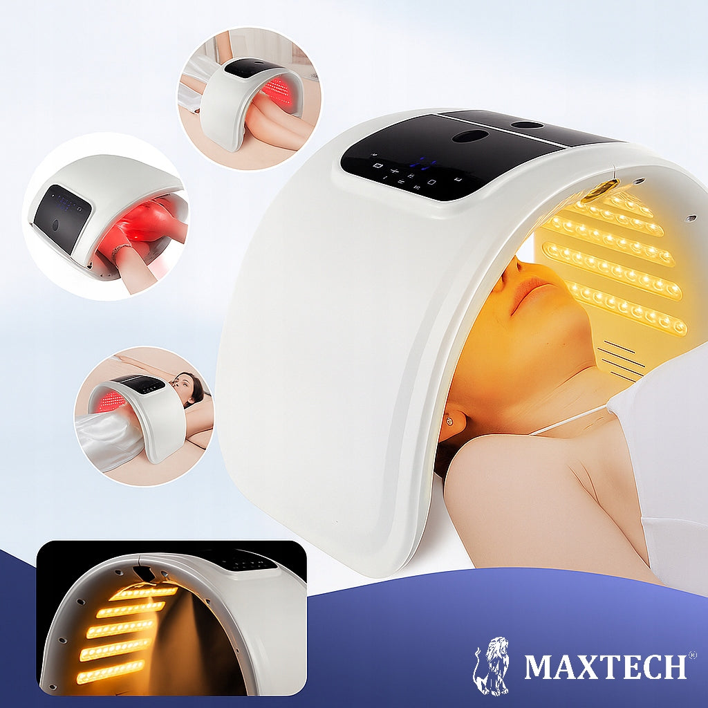 Face Mask Led Photon Lamp 7 Colors+SPRAY-FOG Foldable 100 LEDs Medical device no