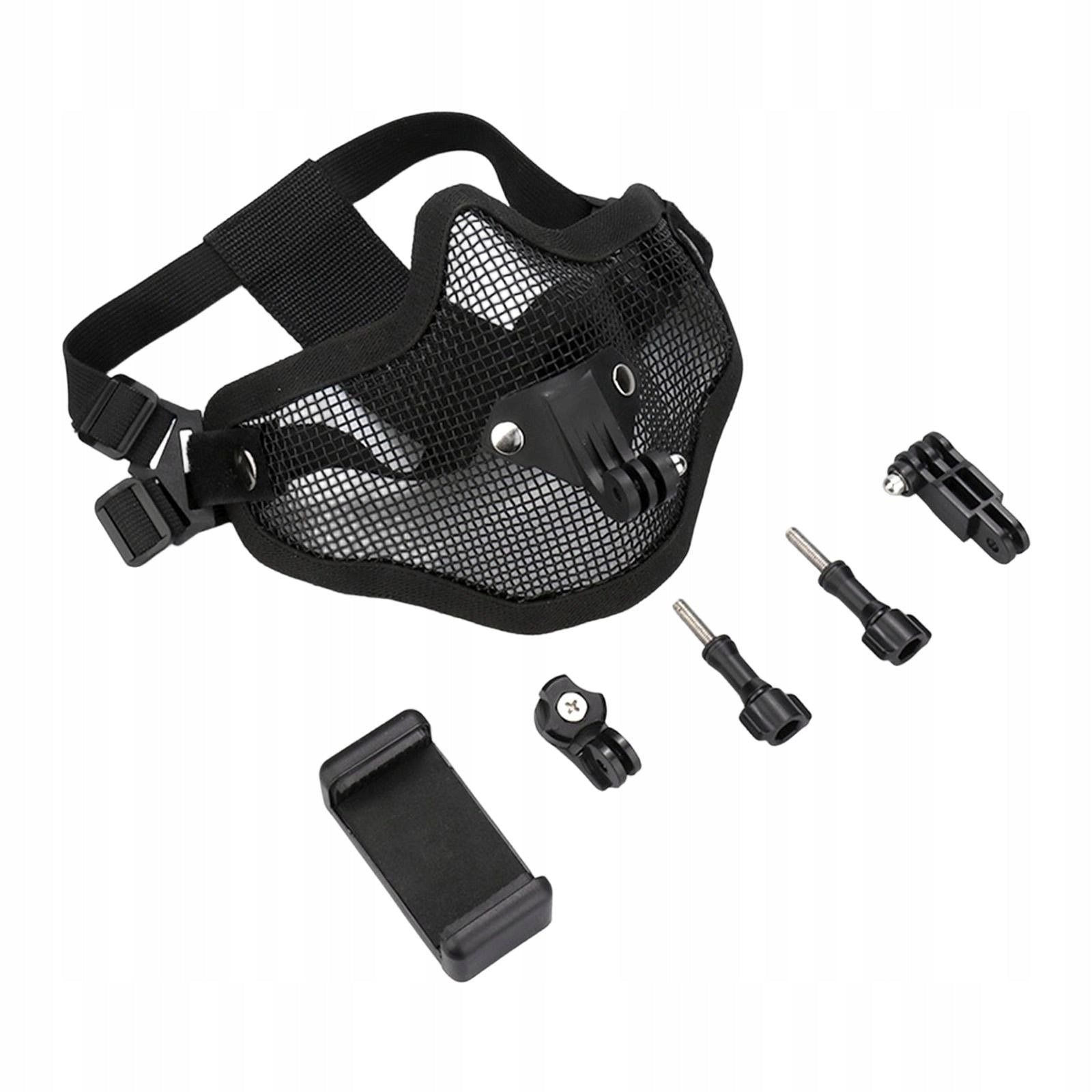 Face Mask with Mount Mesh Face Mask with Mount Breathable for Phone