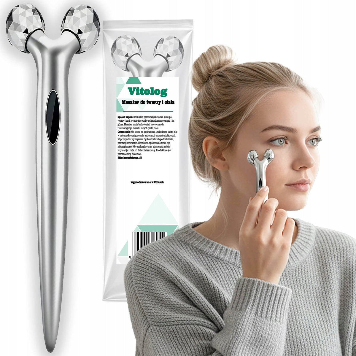 Face Massager Roller Eye Massager Chin 3d Lifting