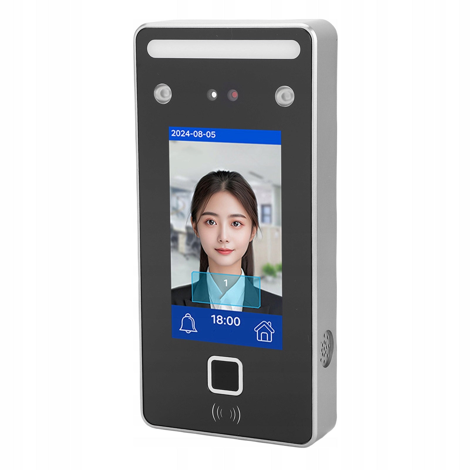 Face Recognition Machine Fingerprint Wi-Fi Light Clock KT Brand no brand
