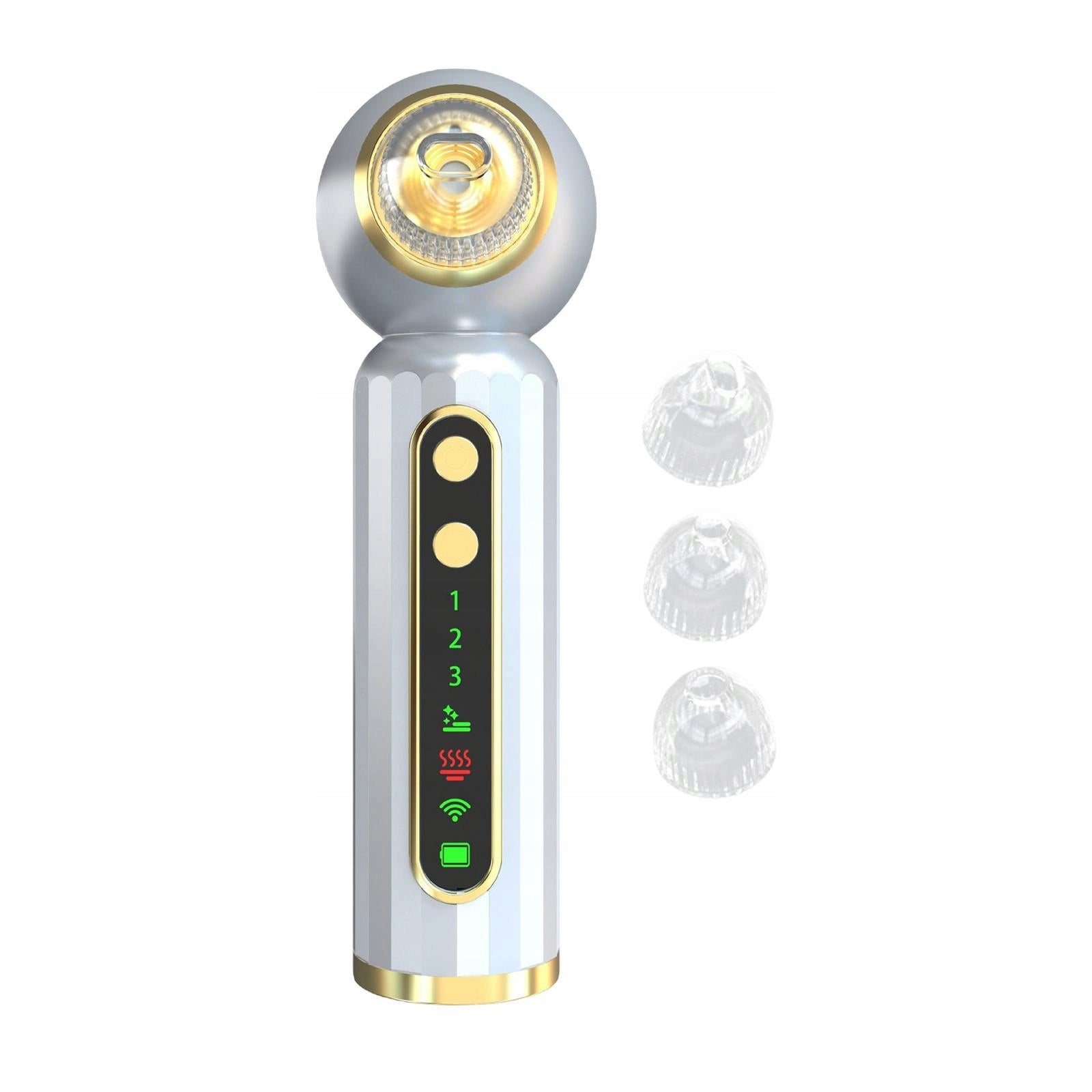 Facial Blackhead Remover Vacuum Blackhead Suction Tool with Heating Visual