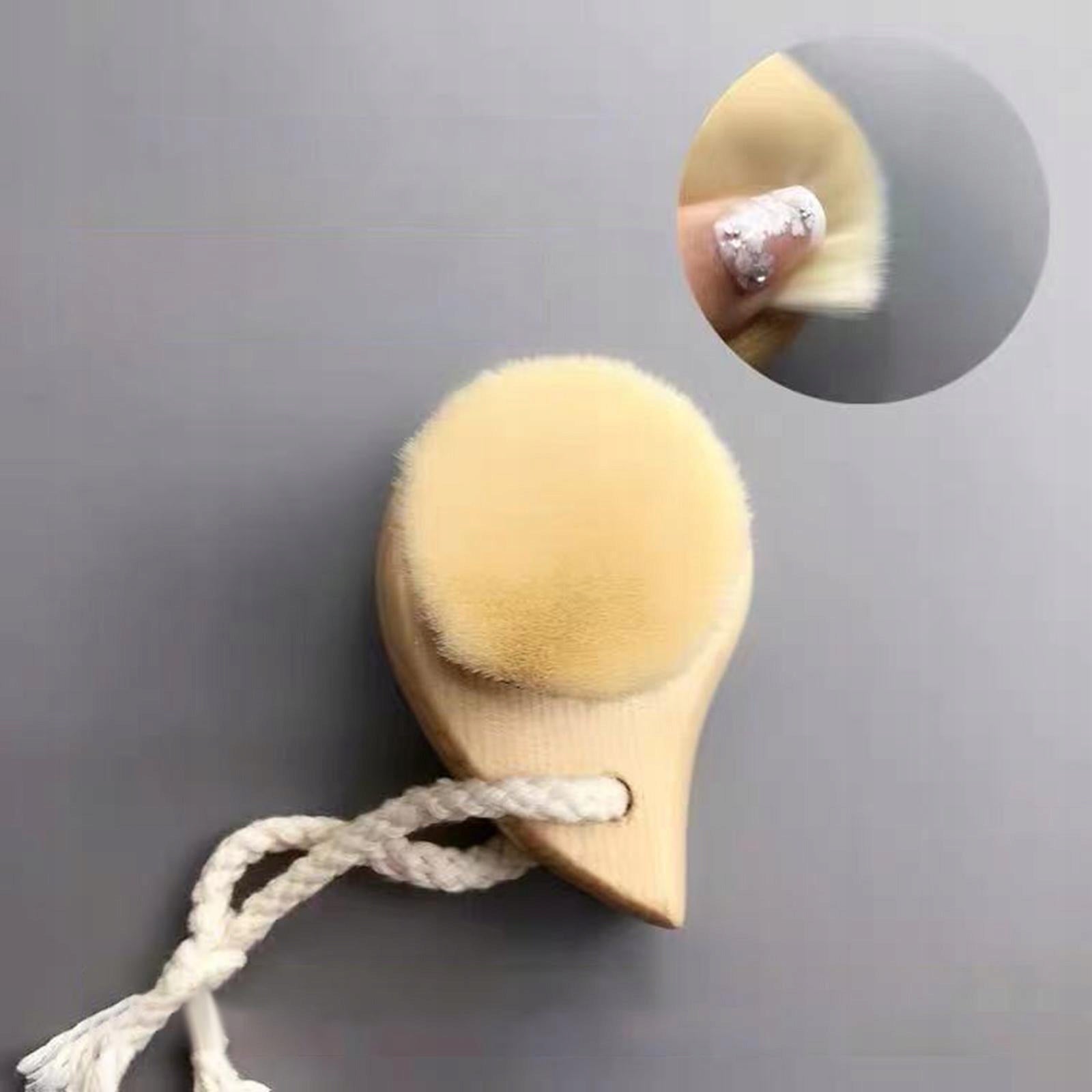 Facial Cleansing Brush Facial Brush for Applying Foundation Makeup Style B