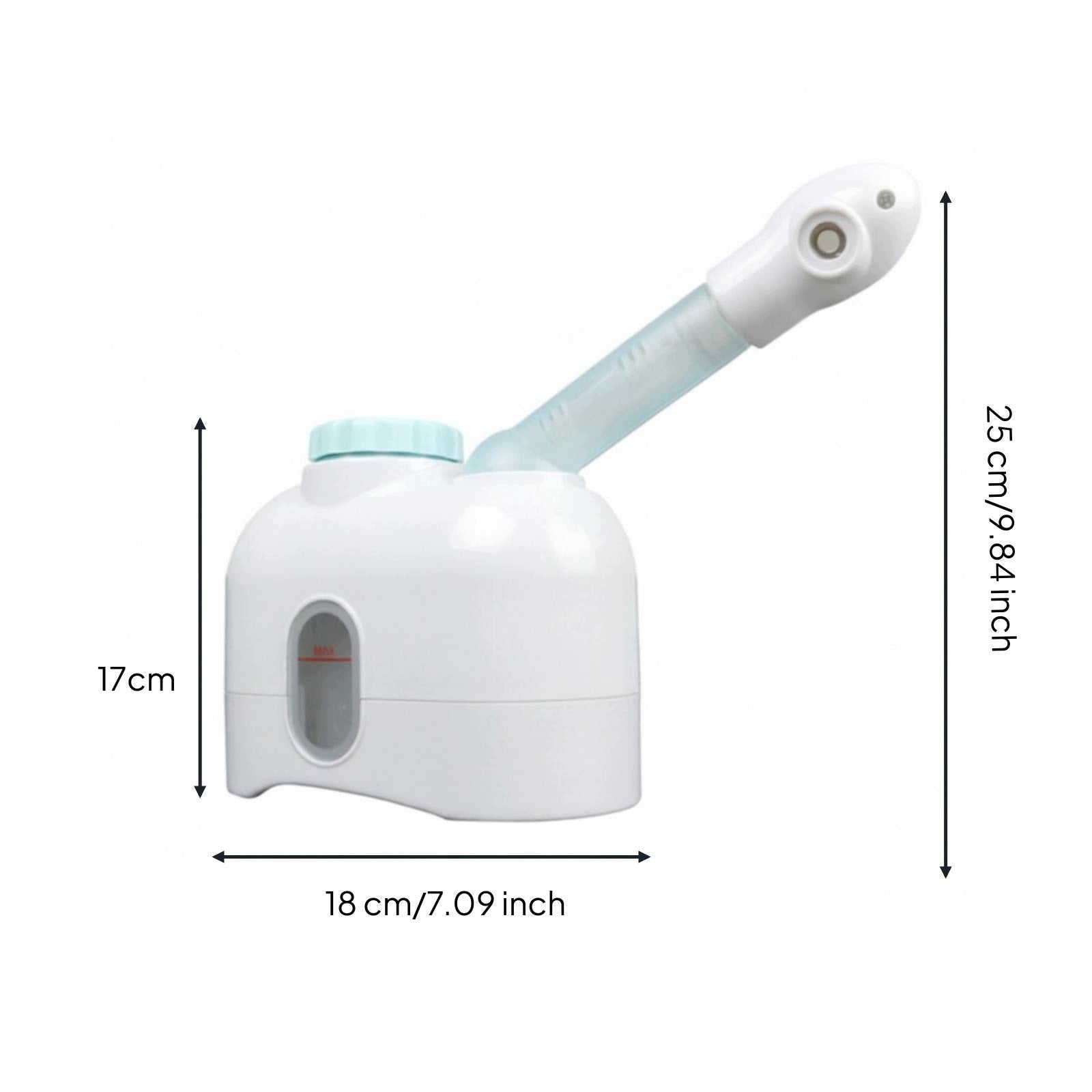 Facial Steamer with Basket Insert Deep Cleaning Warm Mist Steamer Unclogs Medical device no