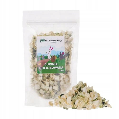 FactoryHerbs Freeze-dried zucchini 20g