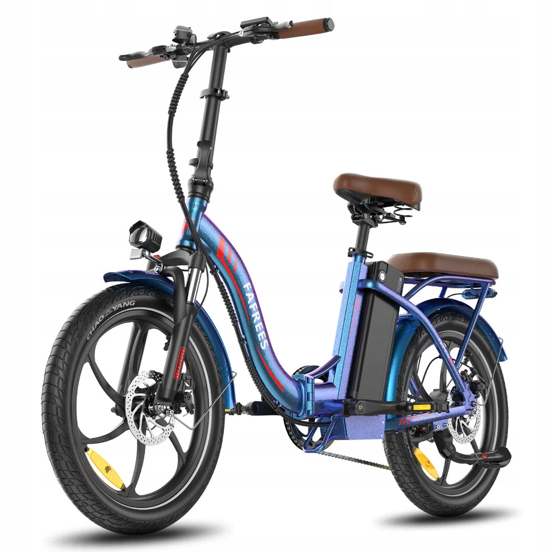 Fafrees F20+ pro Folding 250W Electric Vehicle 25km/h range 100km(Blue)25AH Packaging status original