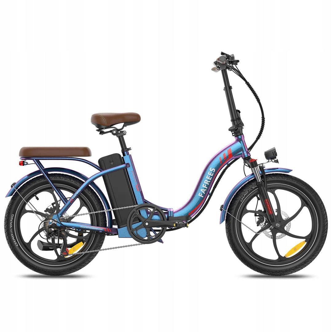 Fafrees F20+ pro Folding 250W Electric Vehicle 25km/h range 100km(Blue)25AH