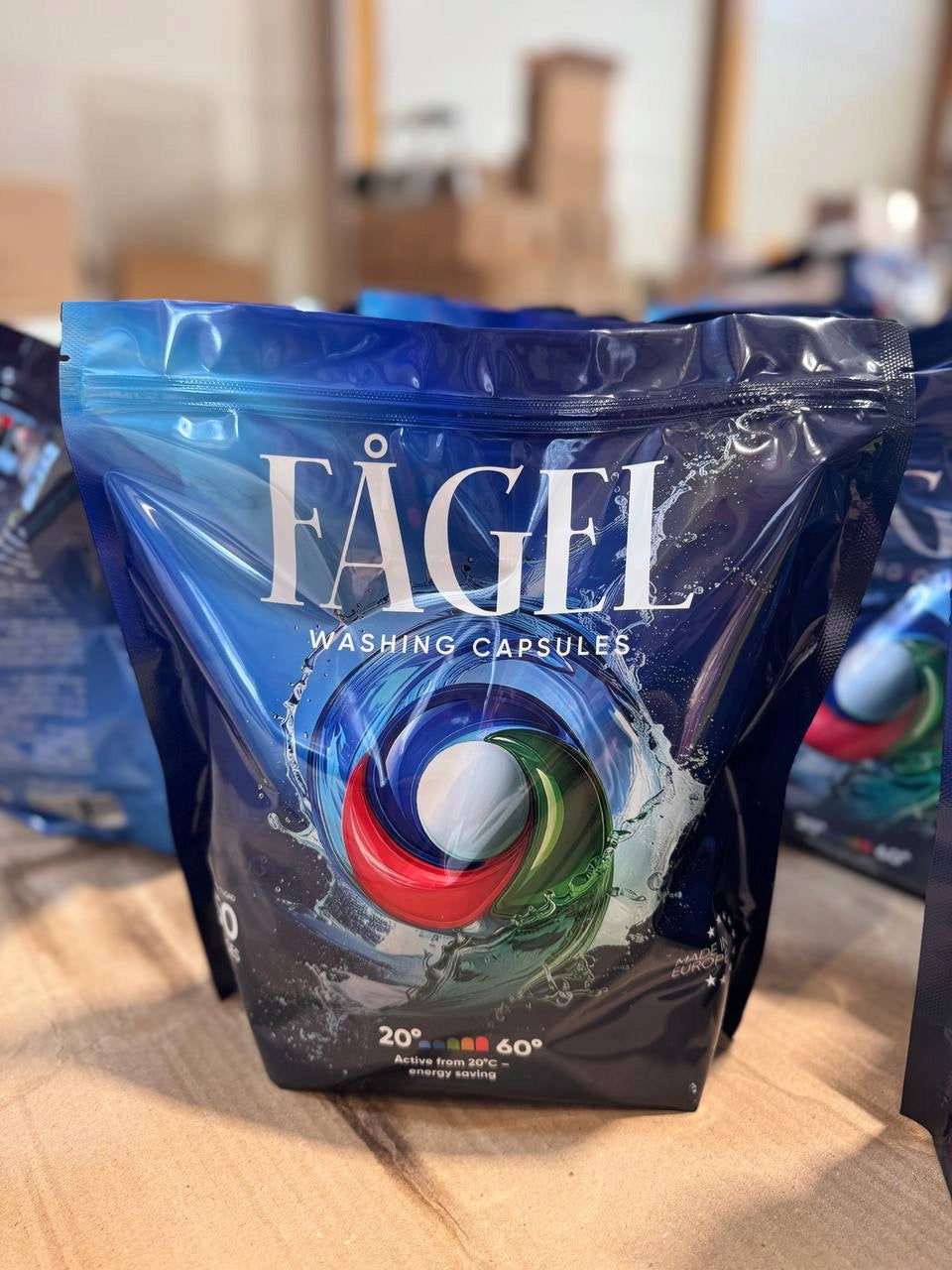 Fagel Washing Capsules Fagel 4 in 1 Red doypack 50 pcs