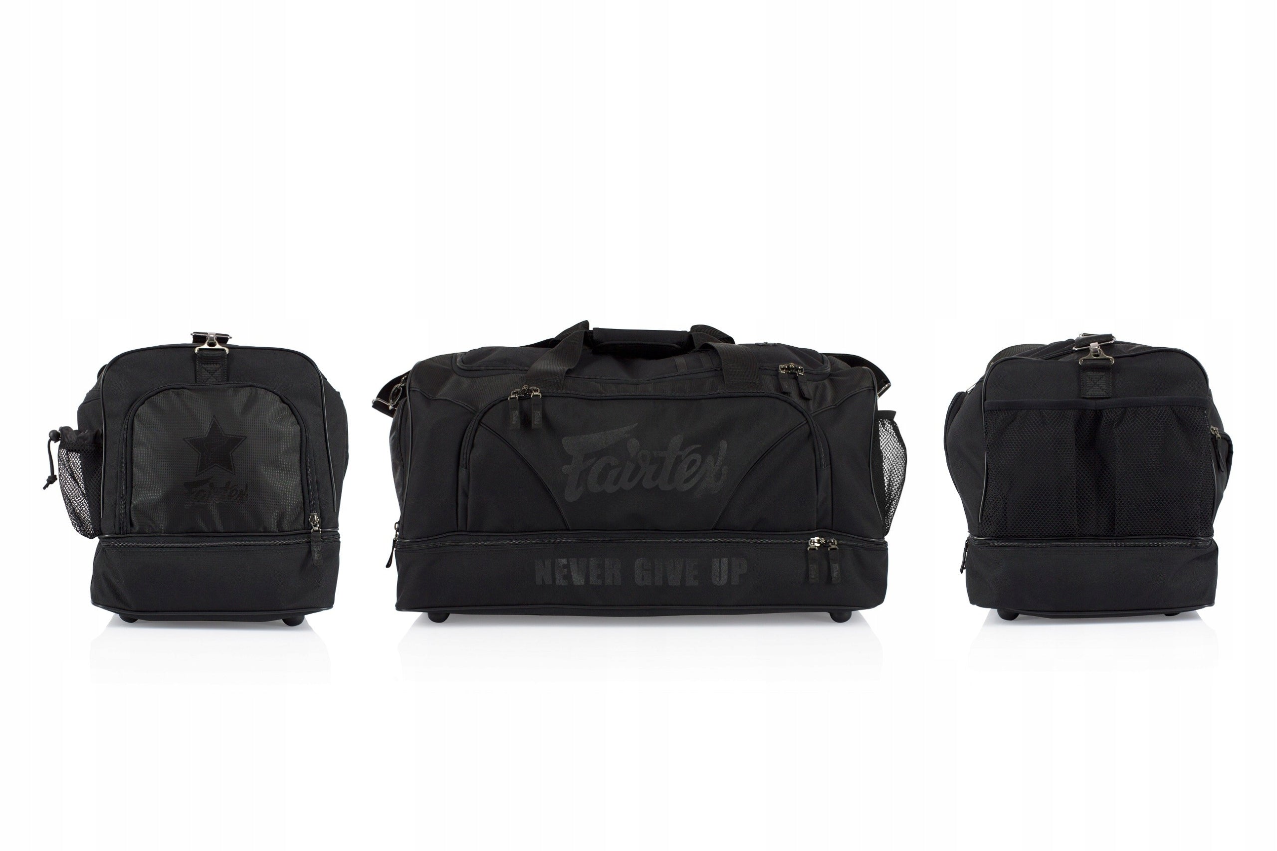 Fairtex Sports Bag BAG2 Black Model FX-BAG2-BLACKON