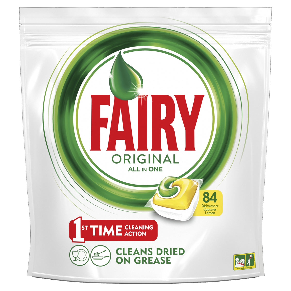 Fairy /820/ All in one dishwasher tablets 84 pcs. /various graph./