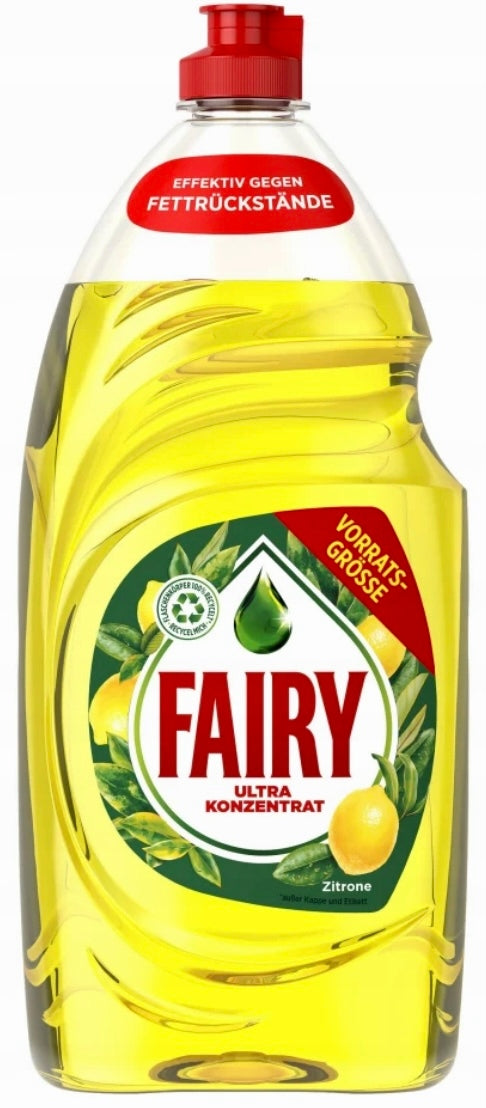 Fairy Concentrated dishwashing liquid Lemon 0,9 l