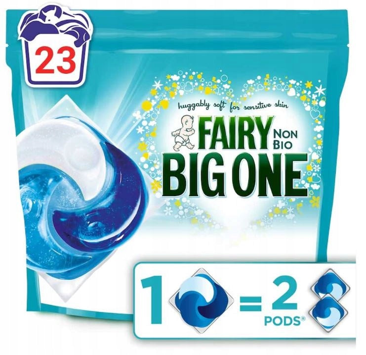 Fairy Non Bio - BIG ONE Washing Capsules 23 Pack