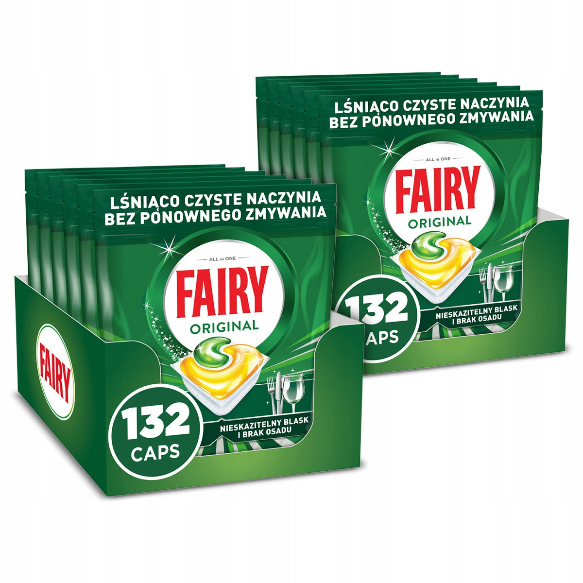 Fairy Original All In One Dishwasher Capsules Lemon 12x22 = 264pcs