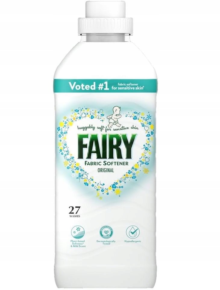 Fairy Original Rinse Liquid 891 ml 27 Washes Sensitive Fabric Softener