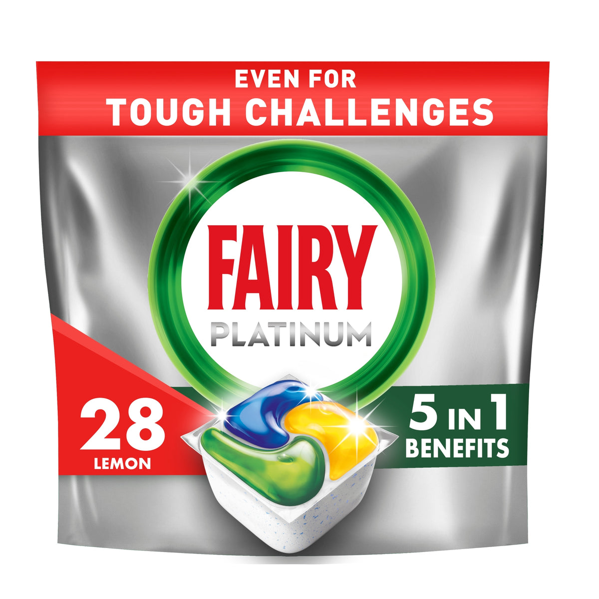 Fairy Platinum Dishwasher Tablets 140 PCS CAPSULES CUBES Brand Fairy