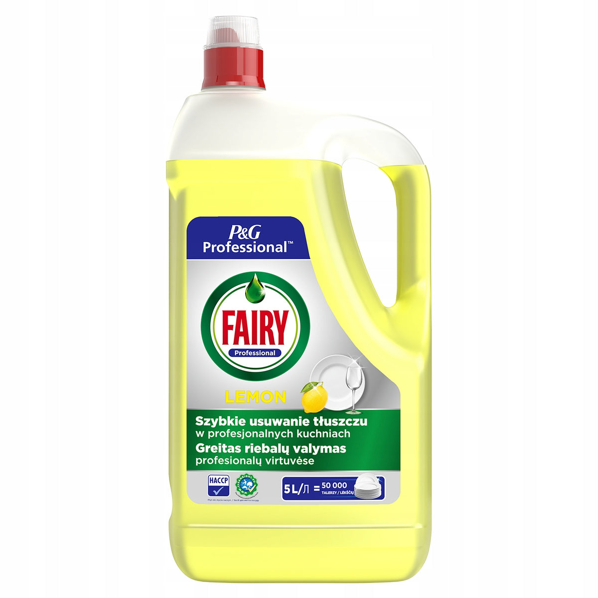 Fairy Professional Dishwashing Liquid, Lemon Scent 5L