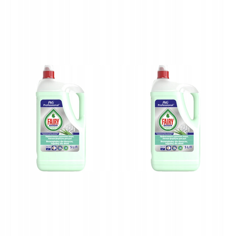 Fairy Professional Sensitive Dishwashing Liquid 5l X2