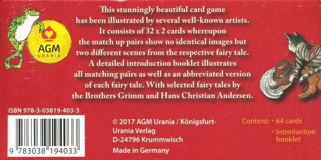 Märchenkarten-Matching-Spiel Hauptversammlung 