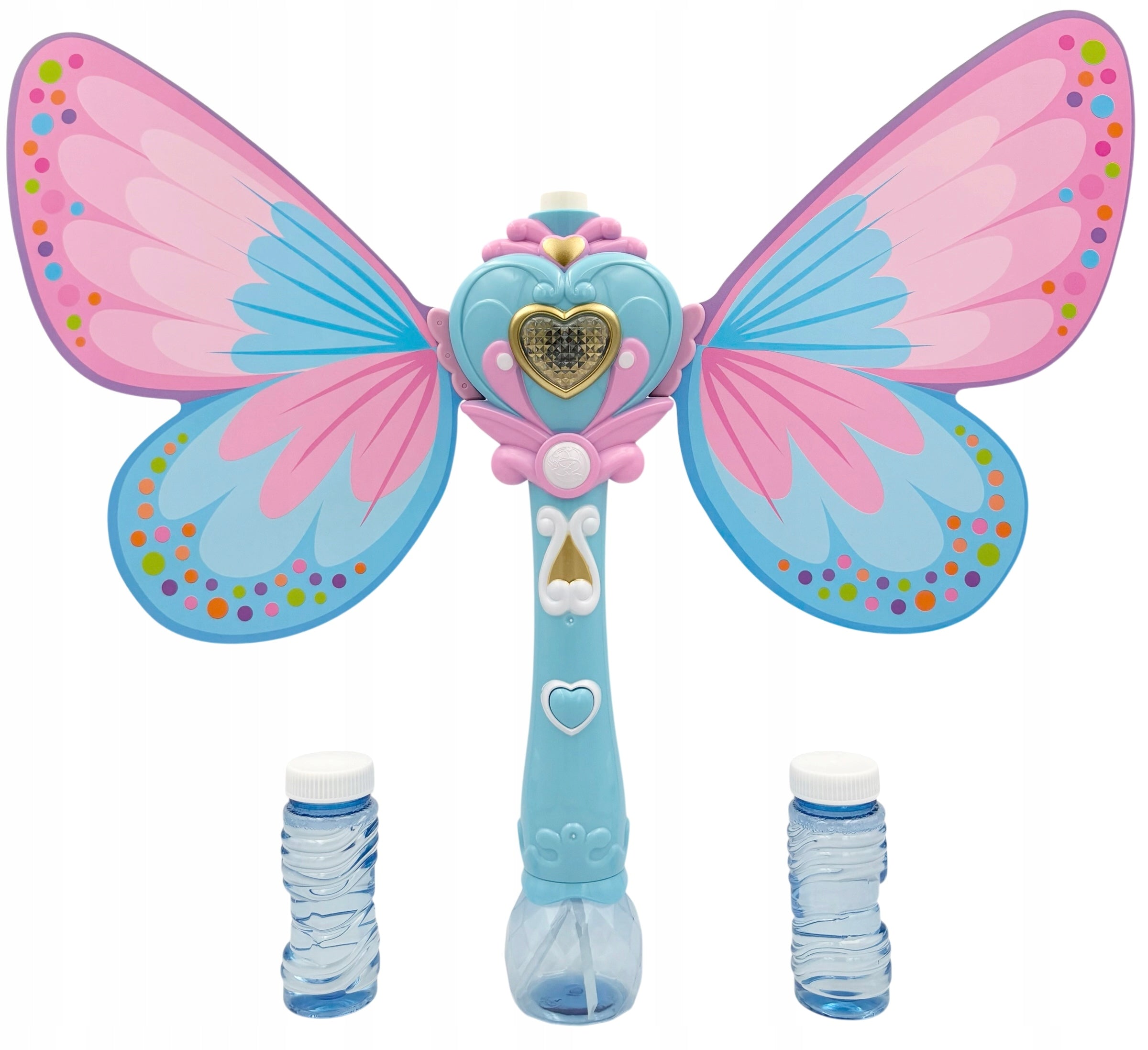 Fairy wand with wings soap bubble wand soap bubble liquid Packaging status original