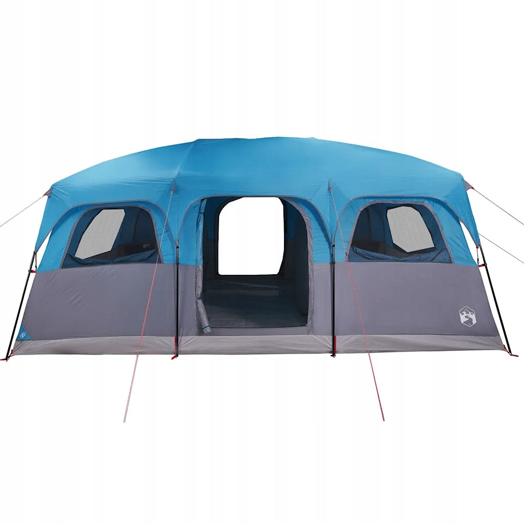 Family Tent, 10-Person, Blue, Waterproof Waterproofness less than 1500 mm