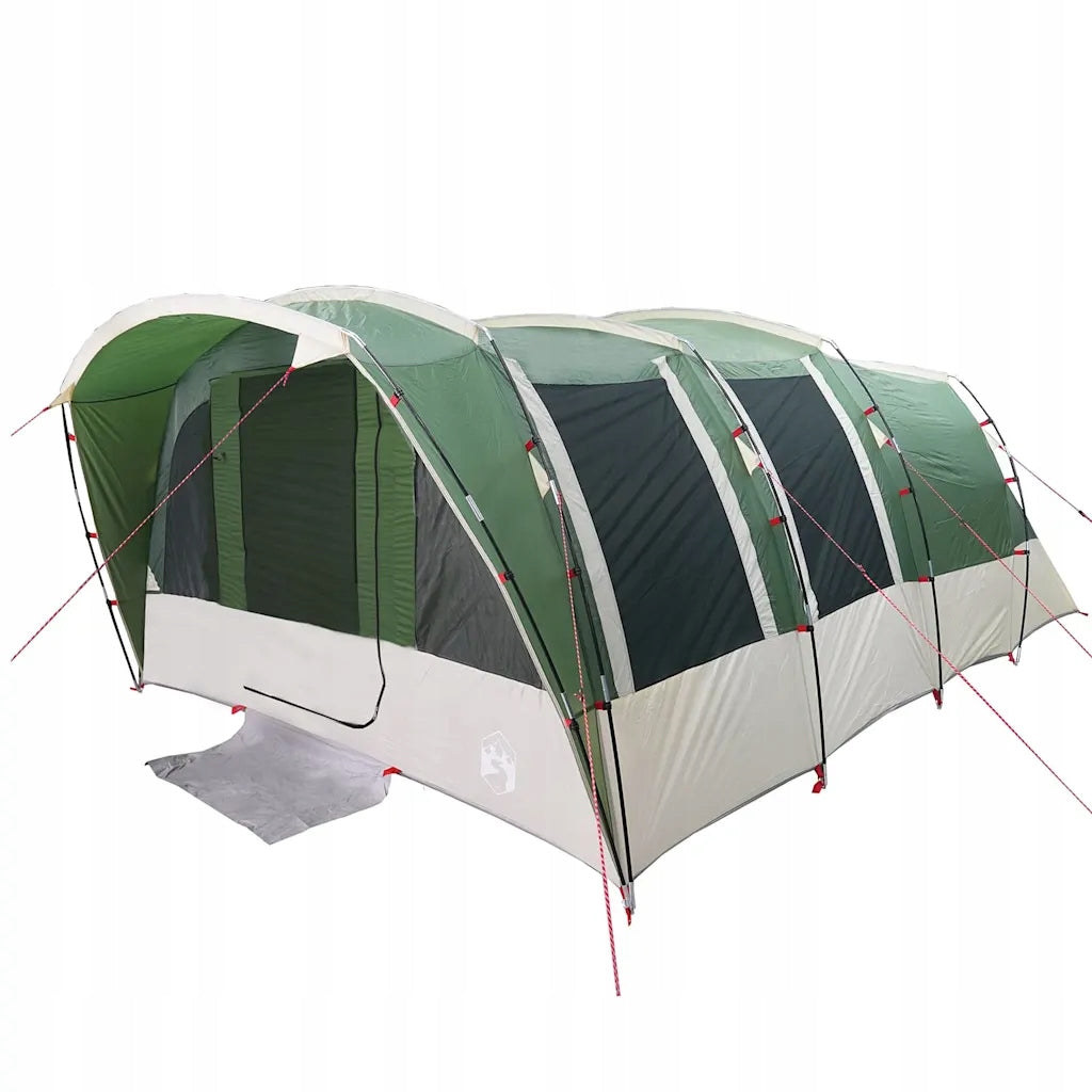 Family Tent, 8-Person, Tunnel, Green, Waterproof Kind family