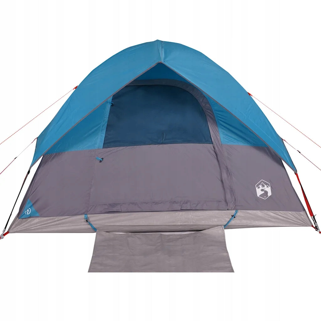 Family Tent, Dome, 6-Person, Blue, Waterproof Kind travel