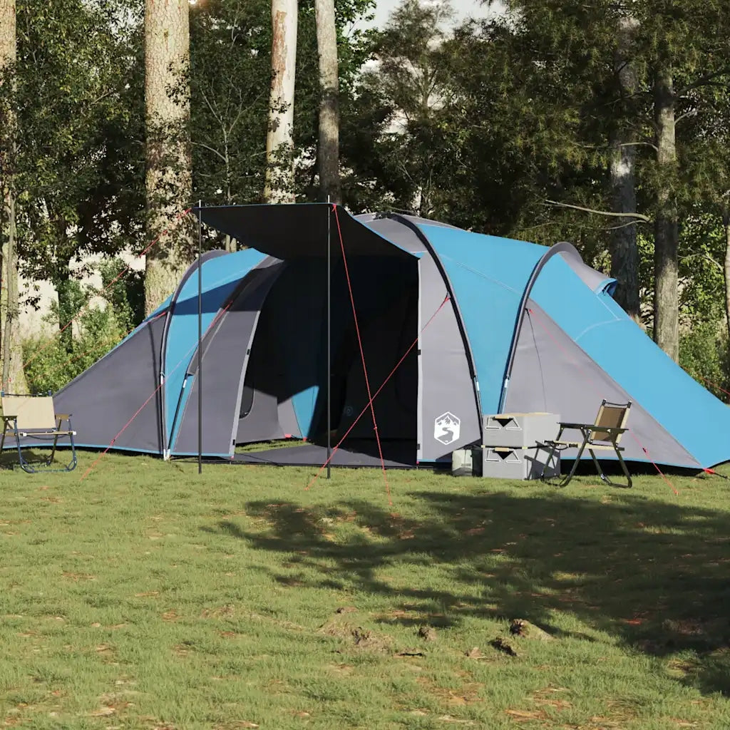 Family Tent, Dome, 6-Person, Blue, Waterproof Manufacturer code 4009387