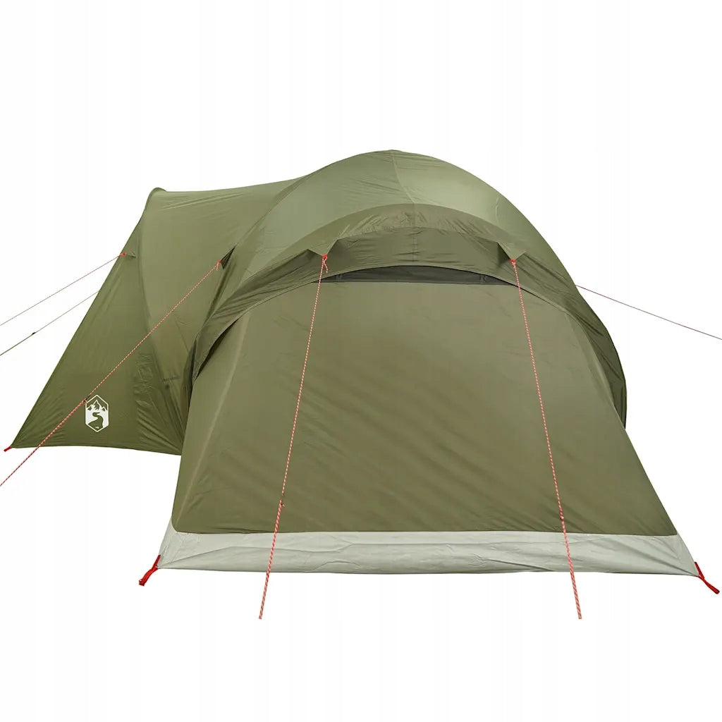 Family Tent, Dome, 6-Person, Olive, Waterproof Number of bedrooms 1