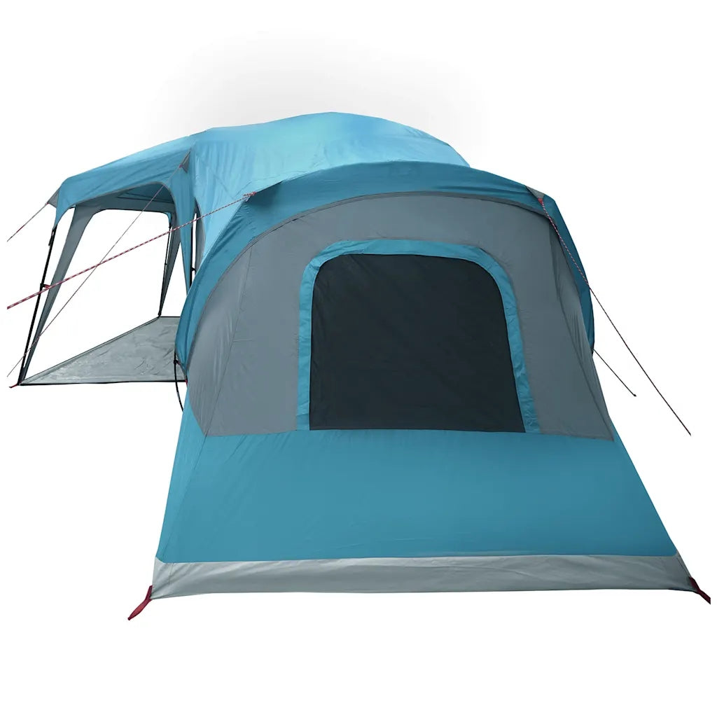 Family Tent with Dome for Veranda 9-Person Blue Number of people over 6