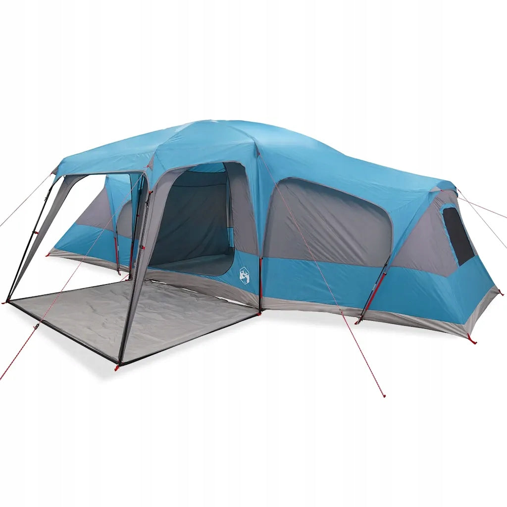 Family Tent with Dome for Veranda 9-Person Blue