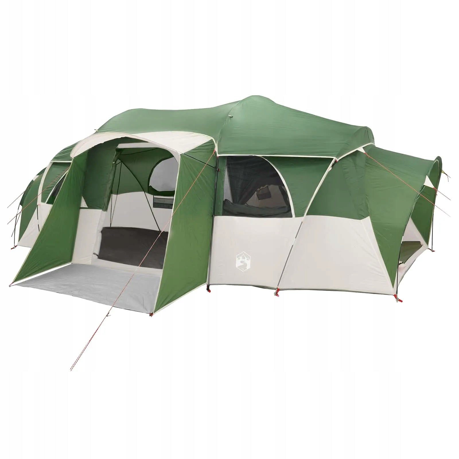 Family Tent with Tropical Waterproof Green 10-Person