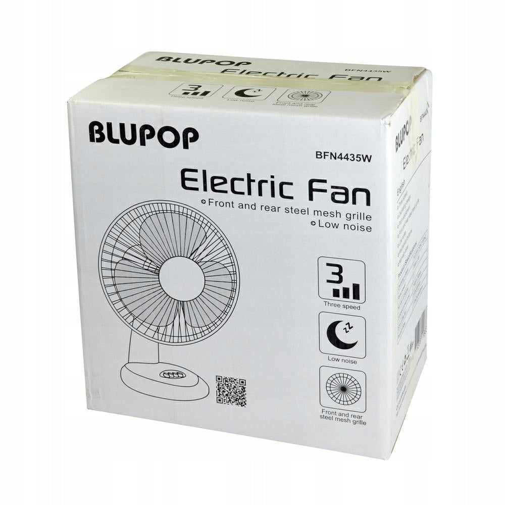 Fan Desk Fan 35W 3 Speeds Propeller Diameter 30cm Brand Blupop