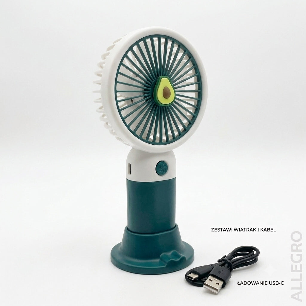 Fan Handheld Windmill Wireless Portable Beaches Mini POWERFUL COLORS Dominant color multicolor