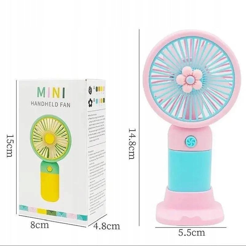 Fan Handheld Windmill Wireless Portable Beaches Mini POWERFUL COLORS Fan type mini
