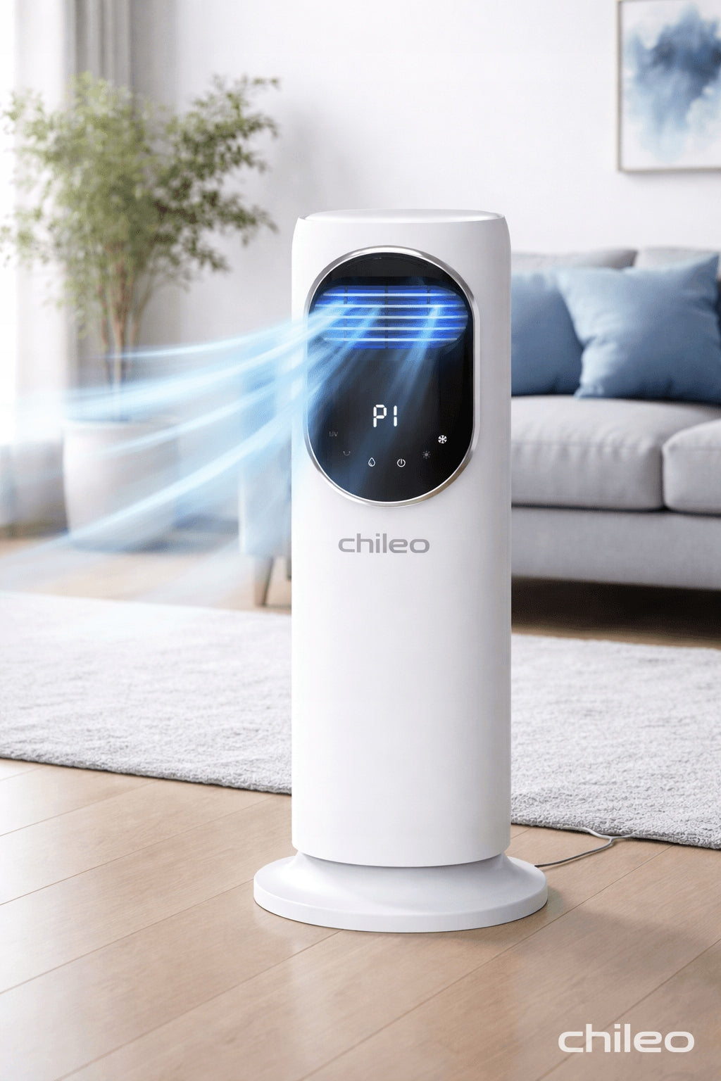 Fan Heating Cooling Humidification CHILEO AURA CH-101 Manufacturer code Wentylator termowentylator CHILEO AURA CH-101
