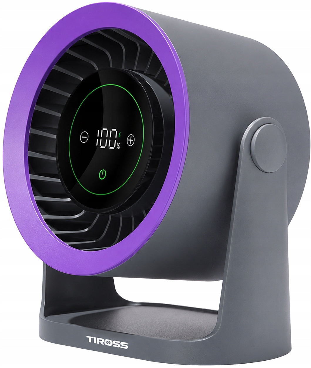 Fan Tiross fan powerful large desktop battery titanium graphite Manufacturer code TS3420