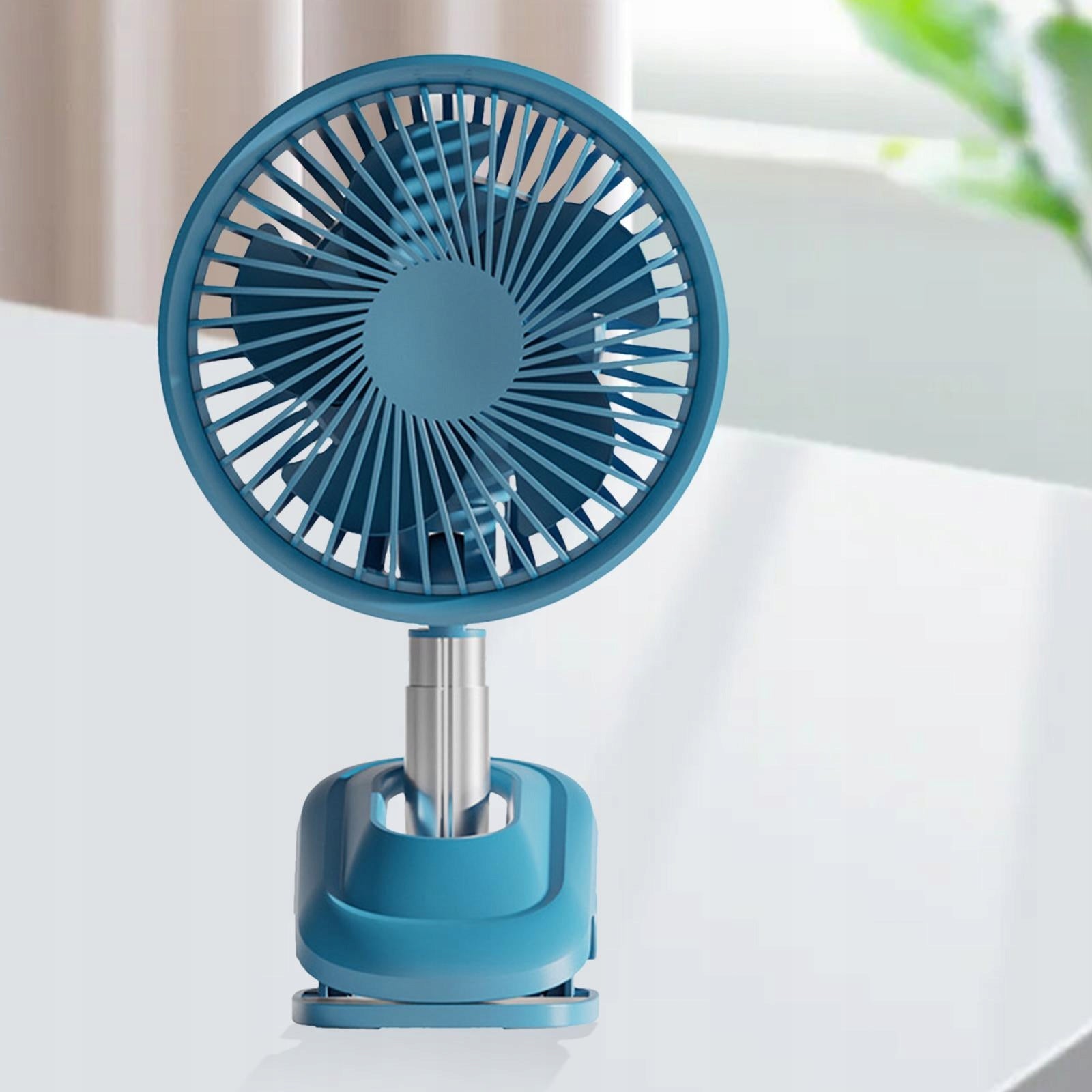 Fan Type Adjustable 360 Degree Rotation green Model wentylator cyrkulacyjny powietrza do biurka