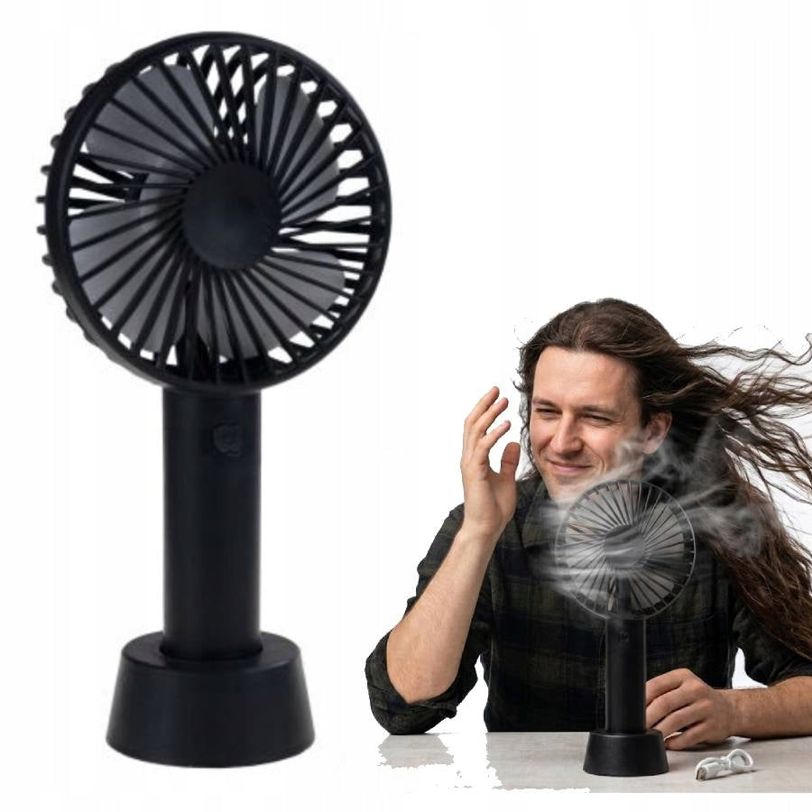 Fan WINDMILL mini HANDHELD TRAVEL USB STAND AKU 3speeds to Egypt