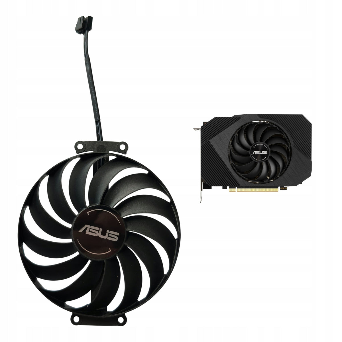 Fan Windmill Asus Phoenix ITX RTX 3050 RTX 3060 V2 95mm 6PIN GPU PC